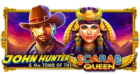 John Hunter and the Tomb of the Scarab Queen van Pragmatic Play spelen
